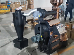 Kualitas tinggi pemanggang kopi 3 kg, warna dan logo yang dapat disesuaikan, efisiensi pemanggang yang tinggi