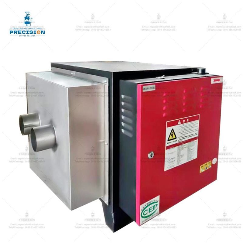 Aktivasi Karbon Kopi Roaster Asap Filter 12 inci stainless steel