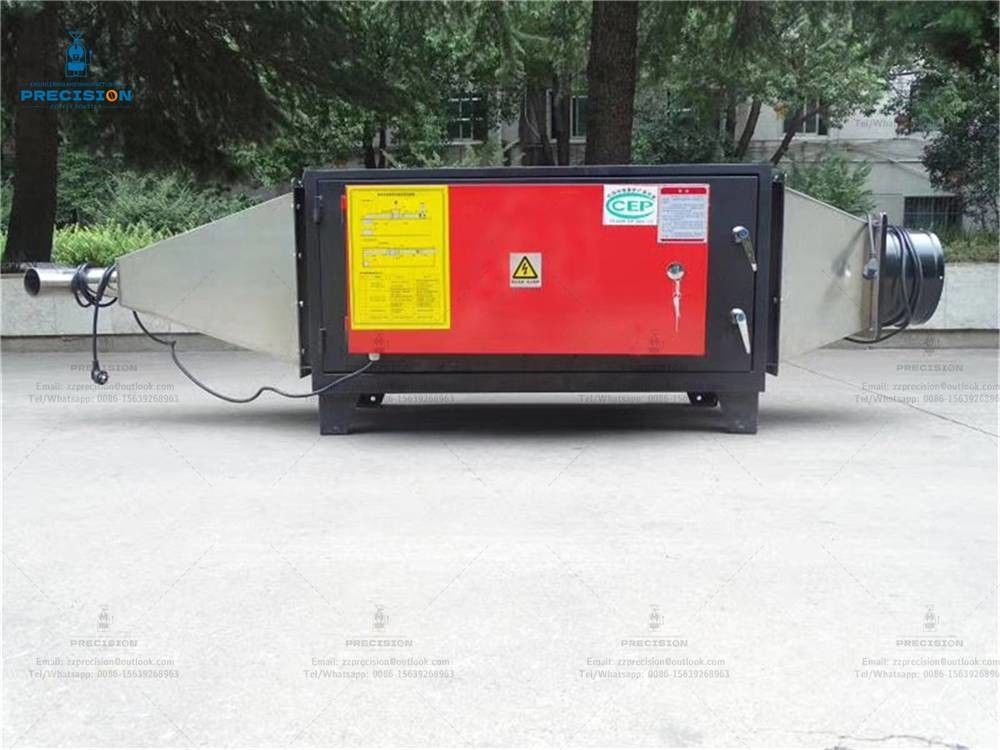 Indoor Coffee Roaster Smoke Filter Machine tahan karat Daya tahan
