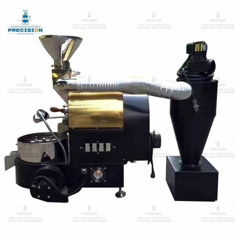 Customized Electric / Gas Type Small Coffee Roaster Dengan Kapasitas Maksimum 1500g / Batch