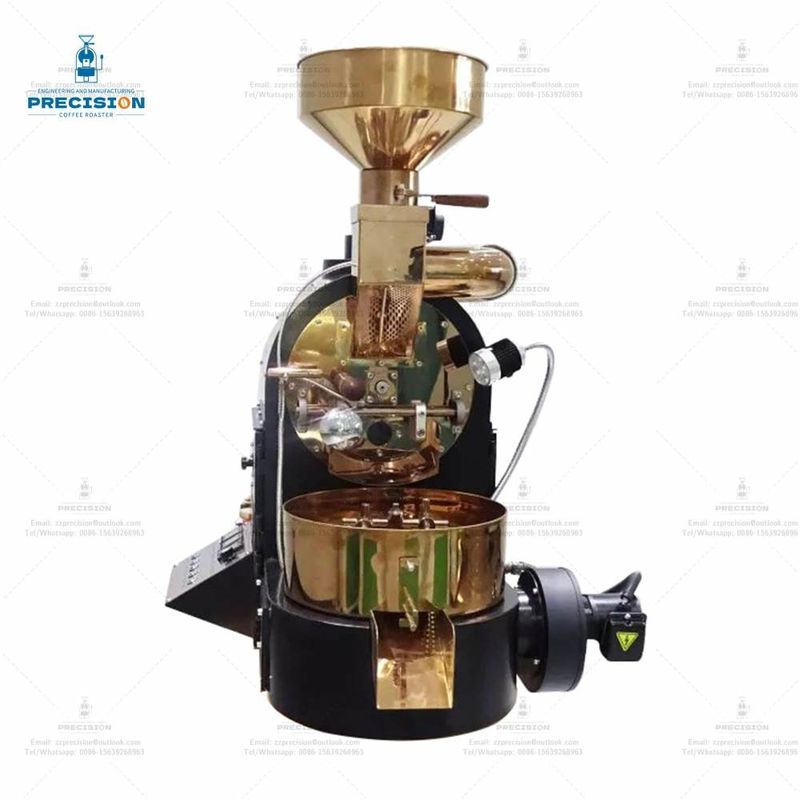 Customized Electric / Gas Type Small Coffee Roaster Dengan Kapasitas Maksimum 1500g / Batch