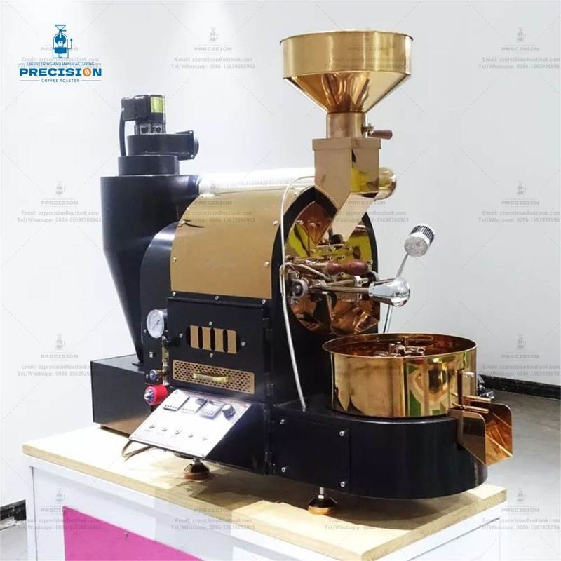 Commercial Fluid Bed Coffee Roaster Warna Disesuaikan Untuk Cafe