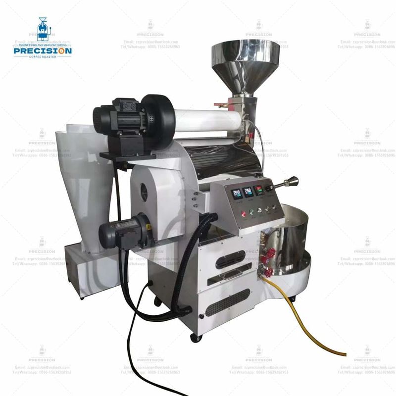 Electric Type Drum Coffee Roaster Mesin pemanggang kopi stainless steel dengan sertifikat CE