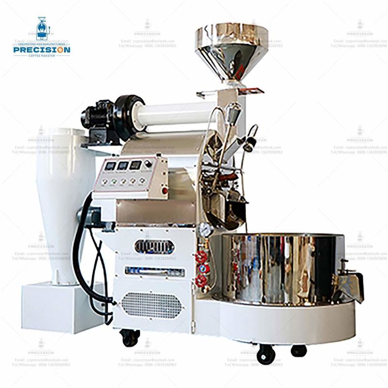5kg Peralatan pemanggang kopi rumah drum Jenis gas / jenis listrik