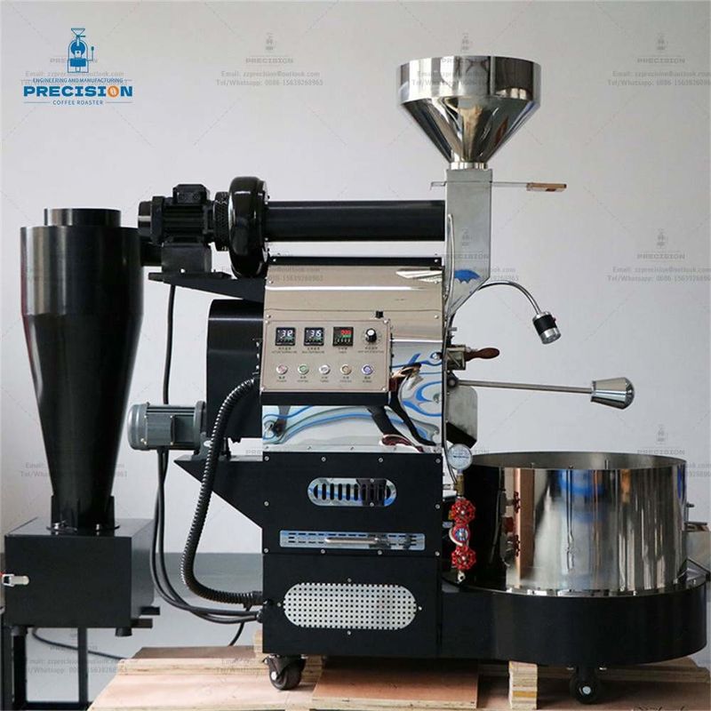 5kg Peralatan pemanggang kopi rumah drum Jenis gas / jenis listrik