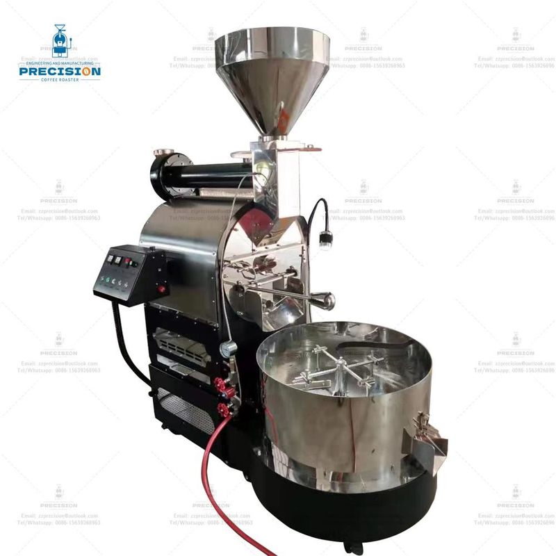 Hot Topper Komersial 6kg 12kg Industri Kopi Roasters Kacang Kopi Mesin Panggang Untuk Dijual