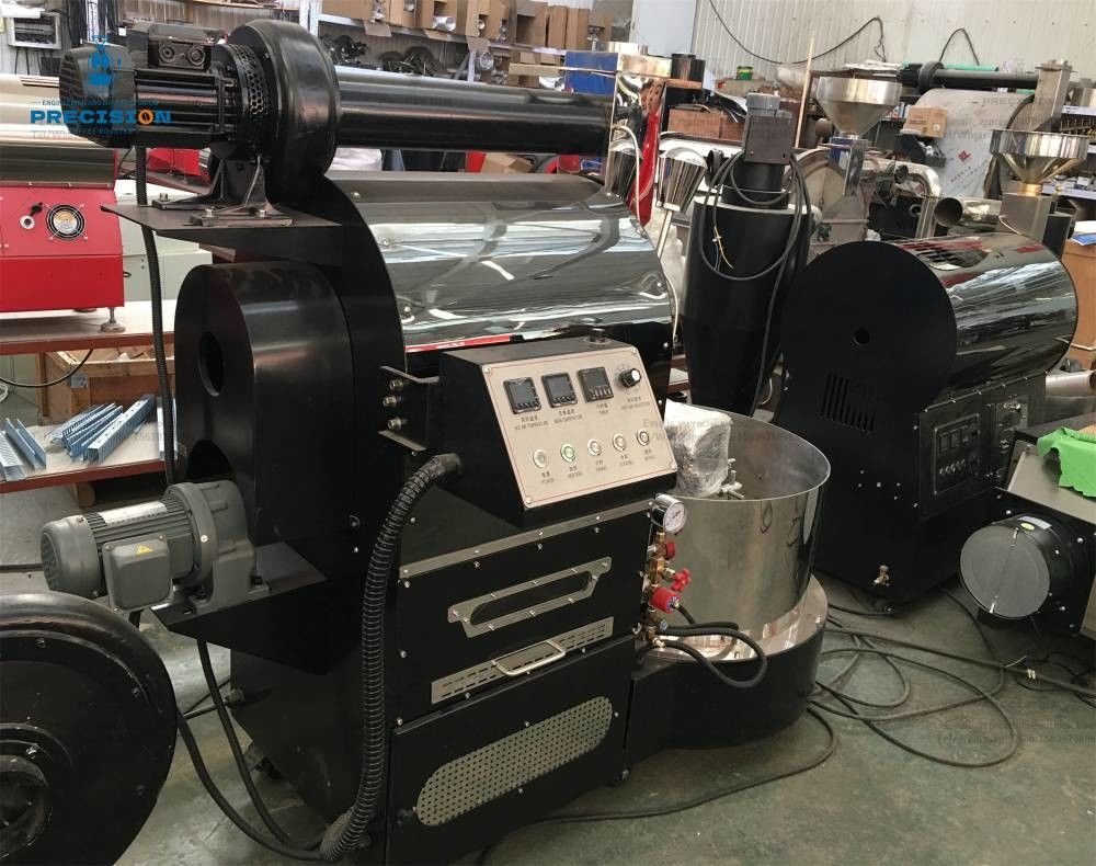 Komersial Rumah Mesin Listrik Kopi Roaster Untuk Panggang, Cafe Gas Kopi Roaster Mesin