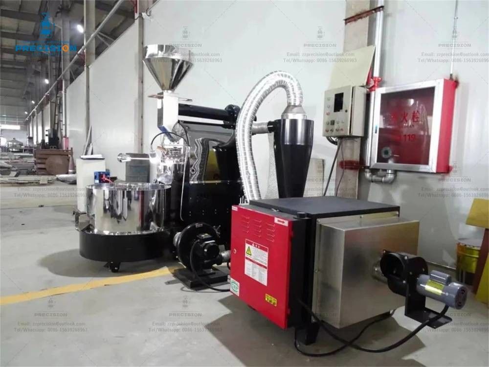 Pabrik Gas Komersial 5Kg 6Kg 10Kg 12Kg Mesin Panggang Biji Kopi Industri Tostadora De Cafe Coffee Roaster