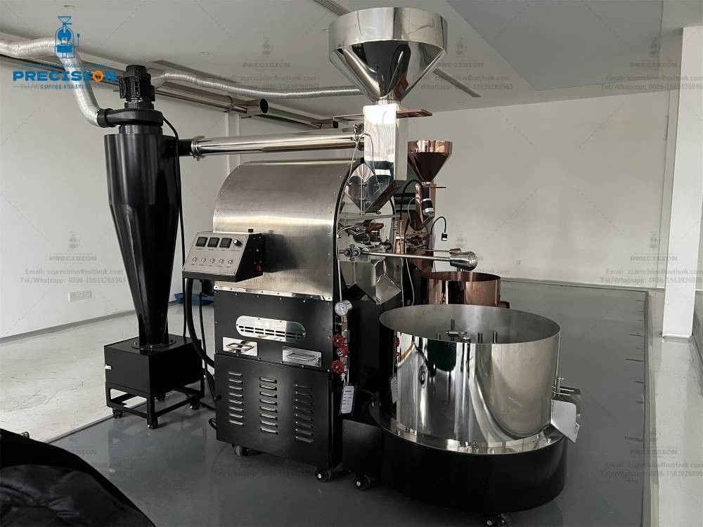 Peralatan Kapasitas Tinggi Mesin Panggang Kopi Untuk Produksi Kopi Berskala Besar