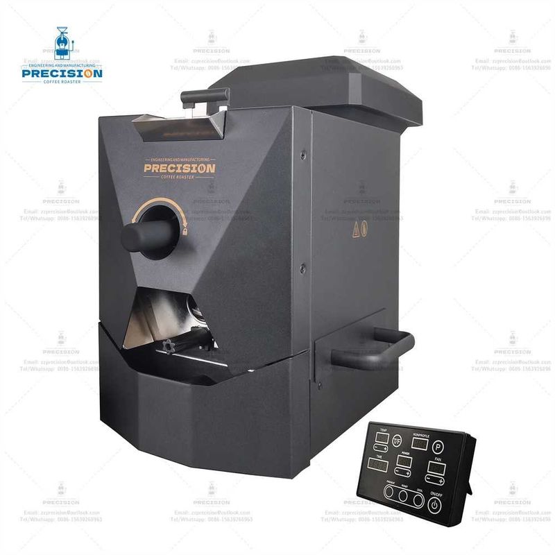 220V 2000W Black White Bean Roaster Mesin Roti Kopi Rumah Dengan Panaskan Udara Panas