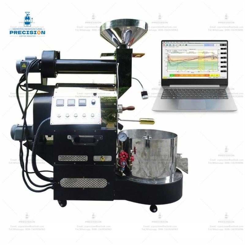 Top Coffee Roasters / Hottop Roaster Electric LPG NG Gas Propane Commercial Automatic Coffee Roaster