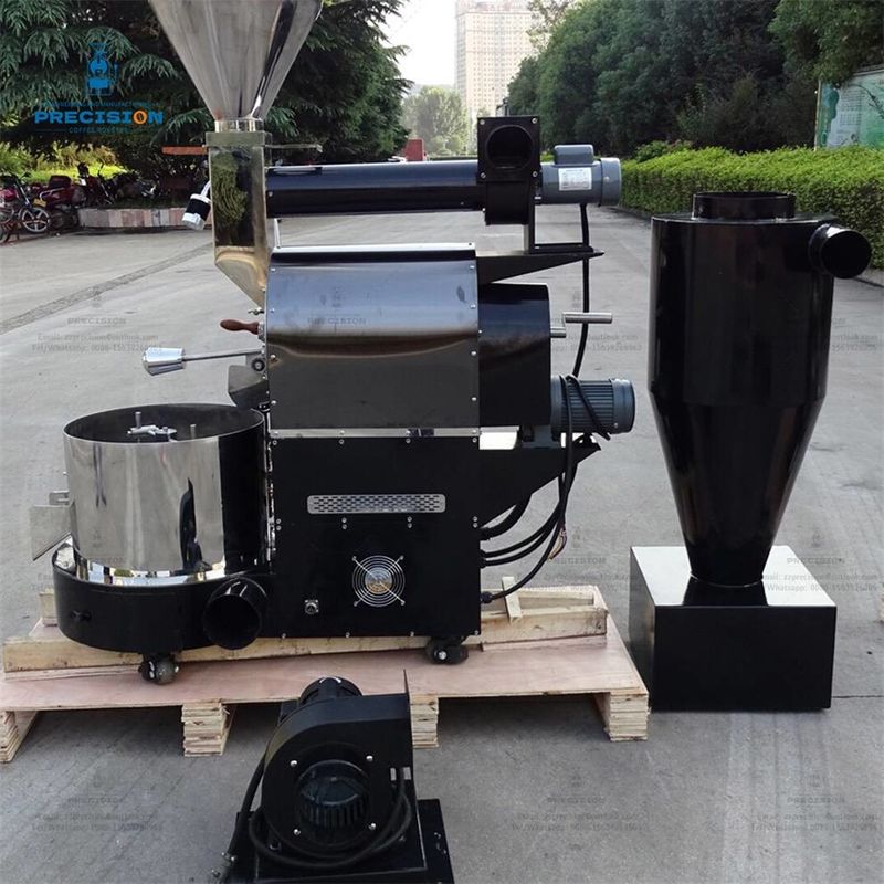 Mesin Panggang Kopi Baja Ringan Listrik Dan Gas Warna tubuh kustom