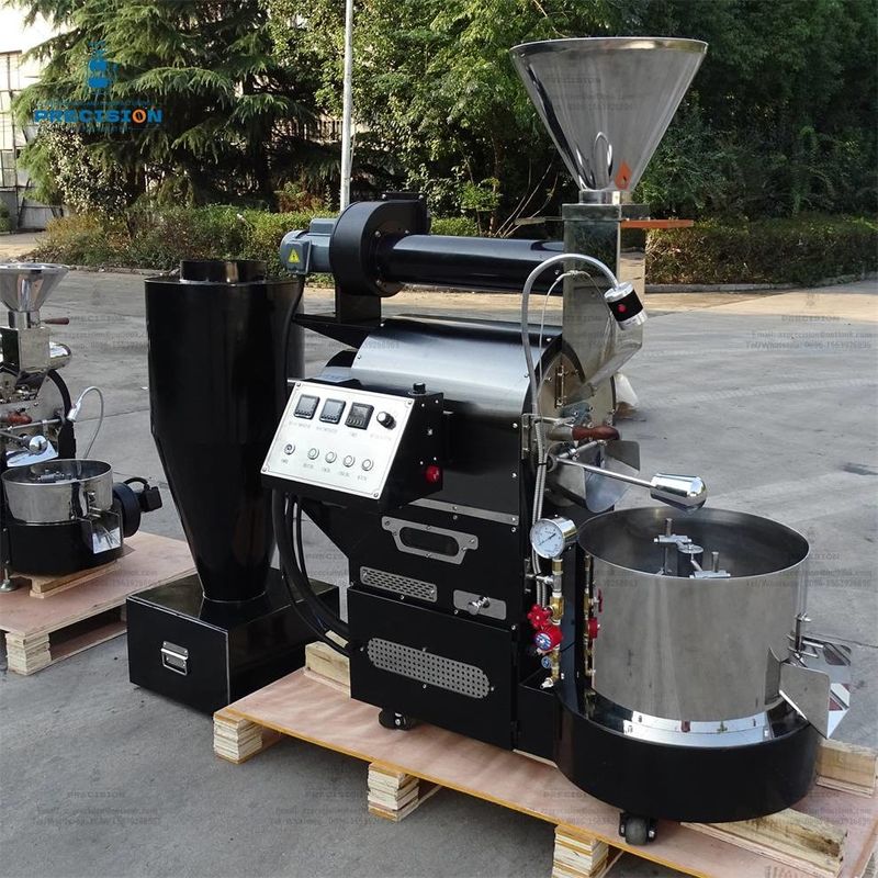 Mesin Panggang Kopi Baja Ringan Listrik Dan Gas Warna tubuh kustom