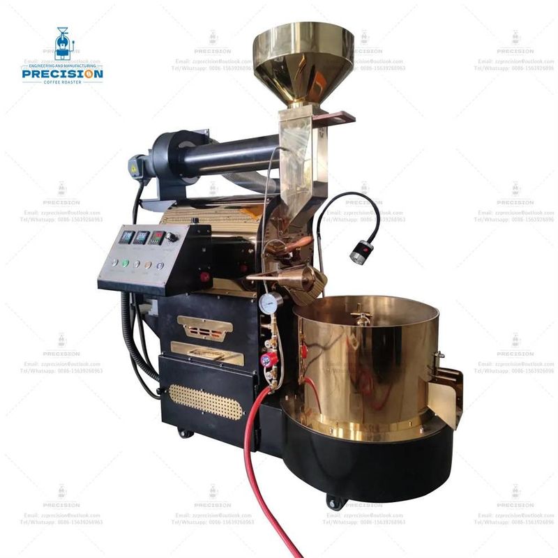 Mesin Penggorengan Kopi Tipe gas listrik baja tahan karat 5Kg 10Kg 15Kg Mesin Penggorengan Kopi