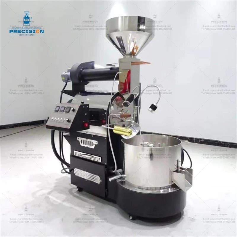 Mesin Penggorengan Kopi Tipe gas listrik baja tahan karat 5Kg 10Kg 15Kg Mesin Penggorengan Kopi