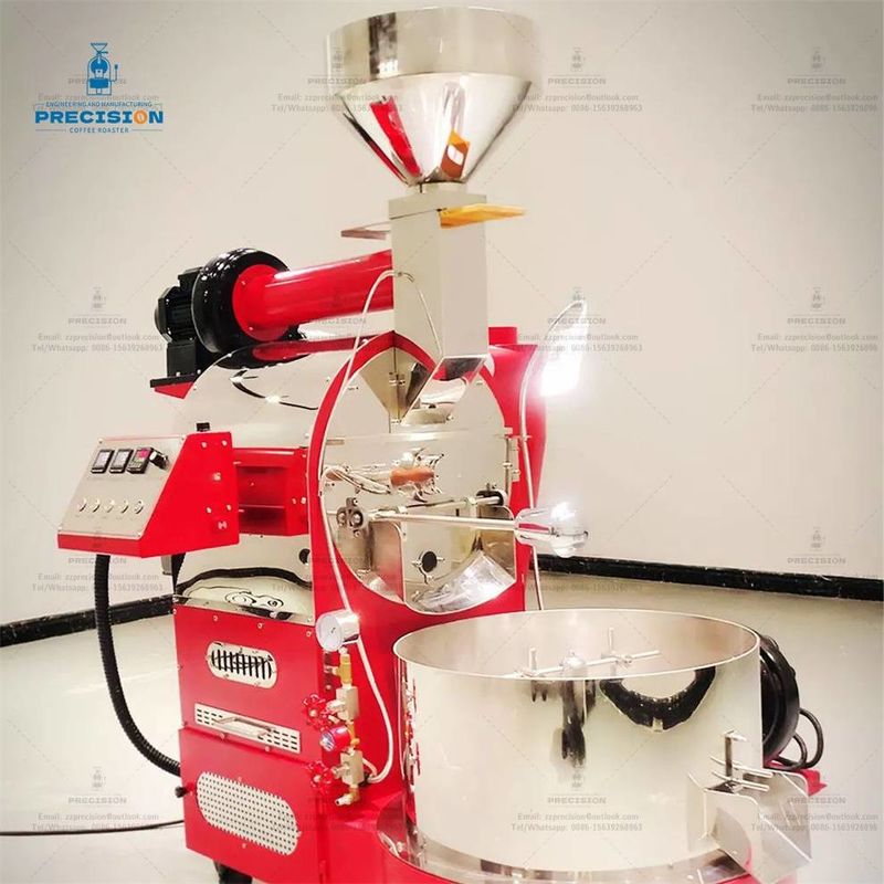 Komersial Industri Multi Burner 5Kg 15Kg 20Kg Gas Electric Artisans Kopi Biji Mesin Panggang
