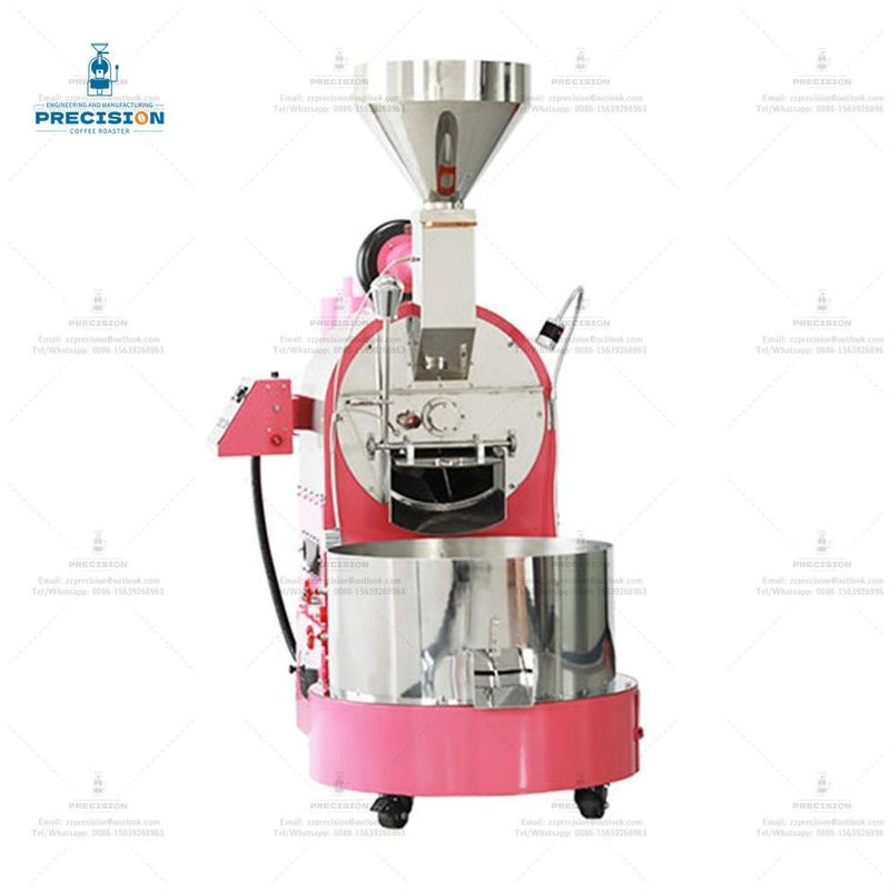 Komersial Rumah Kecil Sampel Listrik Kafe Kacang 6Kg 5Kg 3Kg 2Kg Gas Mesin Kacang Kopi Roaster Di Stok
