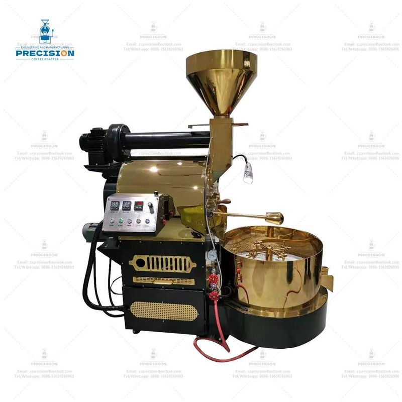 Industri Komersial 6Kg 12Kg 15Kg Gas Listrik Kerajinan Kopi Kacang Toaster Roasting Machine Cafe Kopi Roasters