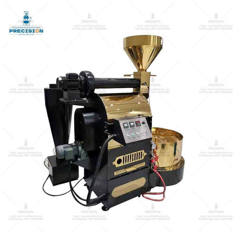 Multi Burner Gas Listrik 2Kg 3Kg 6Kg 12Kg Kafein Bean Roaster Giesen Mesin Panggang Kopi Komersial Untuk Rumah Dan Panggang