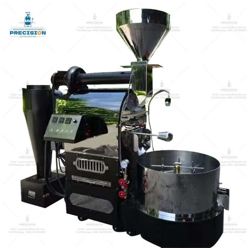 Rumah Komersial 2Kg 3kg 6kg Mesin Listrik Kopi Roaster Untuk Roasting Cafe Gas Mesin Kopi Roaster