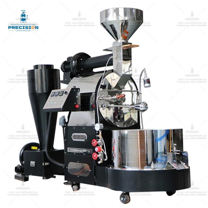 Rumah Komersial 2kg 3kg 6kg Mesin Listrik Kopi Panggang Untuk Panggang Kopi Gas Mesin Kopi Panggang