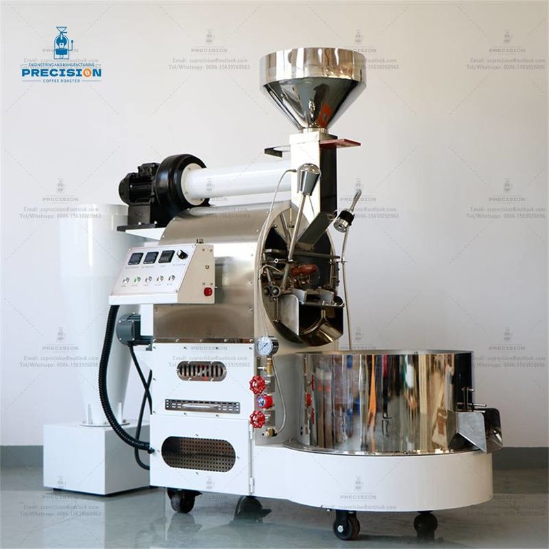 Industri Komersial 6Kg 12Kg 15Kg Gas Listrik Kerajinan Kopi Kacang Toaster Roasting Machine Cafe Kopi Roasters