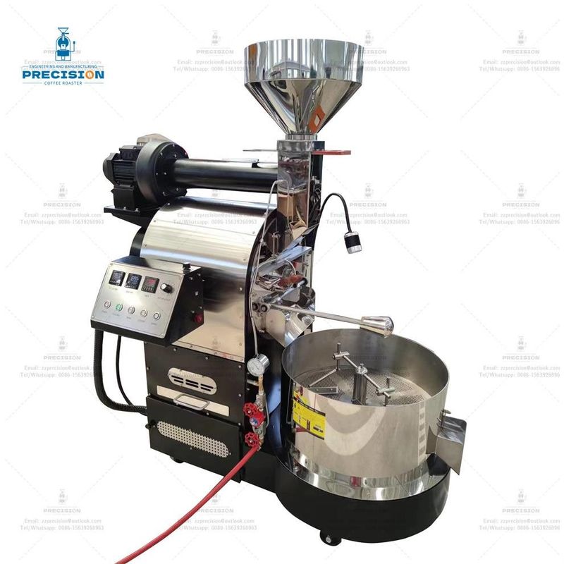 Industri Gas Listrik 2kg 3kg 6kg Cafe Kopi Biji Roaster Giesen Mesin Panggang Kopi Komersial