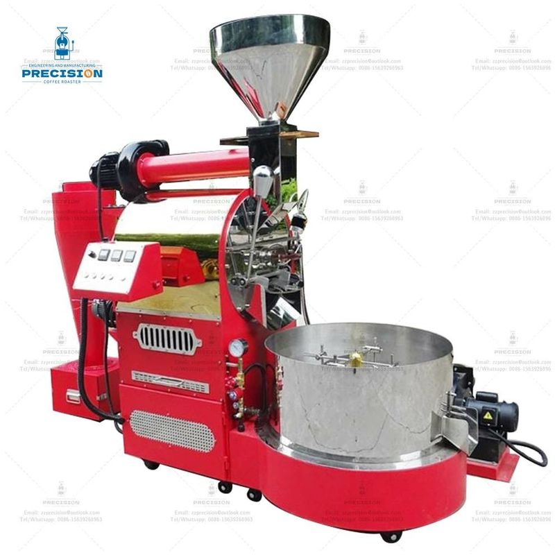 Multi Burner Gas Listrik 2Kg 3Kg 6Kg 12Kg Kafein Bean Roaster Giesen Mesin Panggang Kopi Komersial Untuk Rumah Dan Panggang