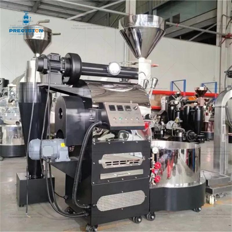 Industri Gas Listrik 2kg 3kg 6kg Cafe Kopi Biji Roaster Giesen Mesin Panggang Kopi Komersial