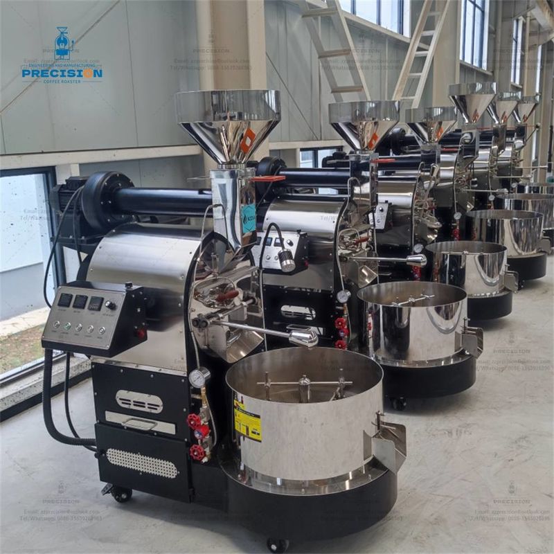 Rumah Komersial 2kg 3kg 6kg Mesin Listrik Kopi Panggang Untuk Panggang Kopi Gas Mesin Kopi Panggang