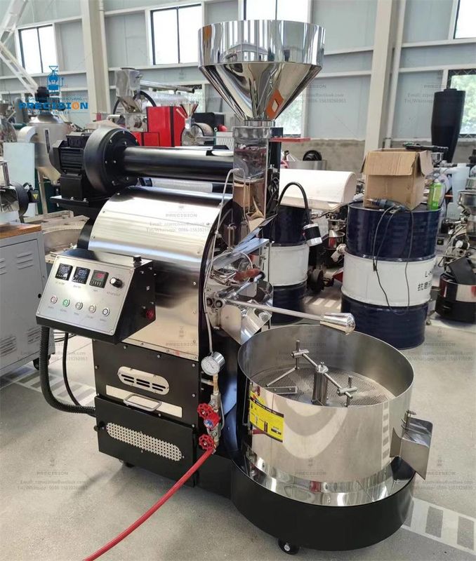 Industri Gas Listrik 2kg 3kg 6kg Cafe Kopi Biji Roaster Giesen Mesin Panggang Kopi Komersial
