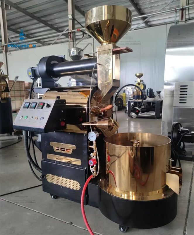 Rumah Komersial 2kg 3kg 6kg Mesin Listrik Kopi Panggang Untuk Panggang Kopi Gas Mesin Kopi Panggang